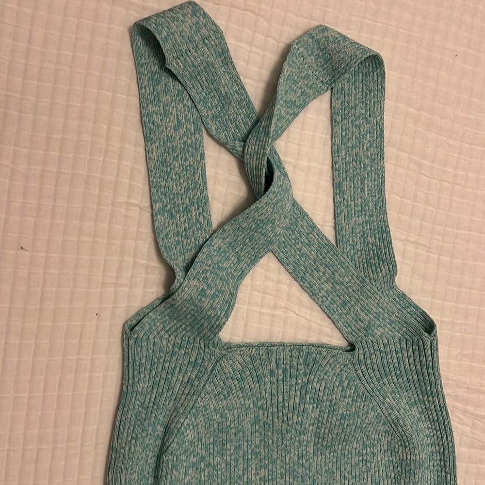 Solid And Stripe Knit Dress Small - image 5